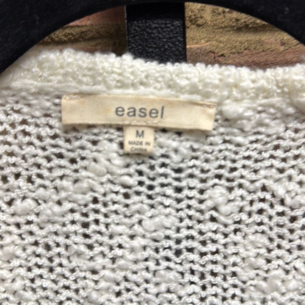 Easel Women’s Multi Sweater Cardigan Size Medium NEW - Picture 3 of 6
